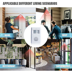 Sonnette automatique à détecteur de mouvement PIR XINHHUI AG-310, sonnette de bienvenue pour magasin, induction infrarouge par <span class=keywords><strong>carillon</strong></span> - Product Image 3