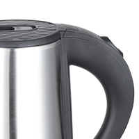 Bouilloire électrique en acier inoxydable 0,8 L, chauffe-eau mécanique pour le thé et le café à la maison