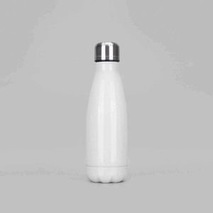 Stainless Steel Vacuum Insulated Water Bottle Bullet Shape Minimalist Design Travel Use Double Wall <b>Thermos</b> 24 Hour Heat - Product Image 3