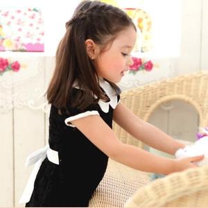 Ropa Infantil al por Mayor, Vestido de Encaje de Manga Corta para Niñas, de un Fabricante Chino - Product Image 3