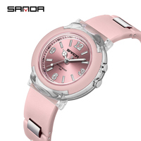 Aiguilles de montre-bracelet de haute qualité pour les filles montres en gros pour enfants mode lumière LED étudiants montre
