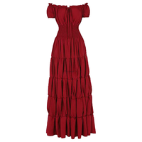Costume Renaissance Femme Robe Chemise Médiévale Robe Paysanne Pirate Tops Paysans Irlandais Sous Robe