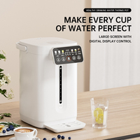 Fournisseur qualifié – Bouilloire électrique à ébullition rapide 5,0 L, corps carré blanc moderne, pour salon de beauté, lounge, bar