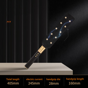 Nuovi Arrivi: <span class=keywords><strong>4</strong></span> Diversi Stili di Giocattoli Sessuali SM, Strumenti BDSM, Frusta Elettrica, Paddle in Pelle per Spanking - Product Image 4
