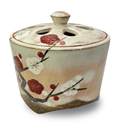 Quemador de Incienso de Cerámica Nippon Kodo (Diseño Kikumon Pequeño, Vajilla de Kioto Kiyomizu-yaki) Hecho a Mano, Incienso Japonés para Todas las Estaciones - Product Image 6