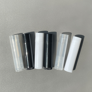 <span class=keywords><strong>Tube</strong></span> de baume à lèvres 5ml en plastique blanc, noir, transparent, vide, pour stick de parfum solide, <span class=keywords><strong>tube</strong></span> de baume à lèvres rond à mécanisme rotatif 5g 0.15oz - Product Image 4