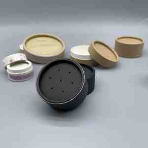 Envase de Tubo de Papel para Polvo Cosmético con Tamiz, de Cartón de Grado Alimenticio - Product Image 4