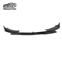 Nouvelle Lame Avant en Fibre de Carbone Style MS NeoAuto Tech W206 pour Pare-chocs Sport AMG Classe C W206 C200 C260 2021-2026
