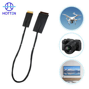 Hotten 0.5mm 40P to 30P LVDSケーブルアセンブリ 32AWGワイヤー 360mmマイクロ同軸ケーブルアセンブリ - Product Image 1