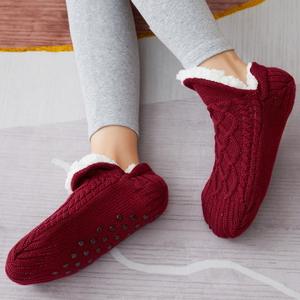 Wholesale Thermal <b>Mens</b> <b>Slipper</b> <b>Socks</b> Winter Warm Short Cotton Thickened Home Sleeping Soft Non Grip Fuzzy Floor <b>Sock</b> Fluffy Male - Product Image 2