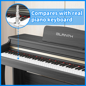 Instrumento musical BLANTH piano acústico piano vertical Piano Electrónico teclado 88 teclas - Product Image 3