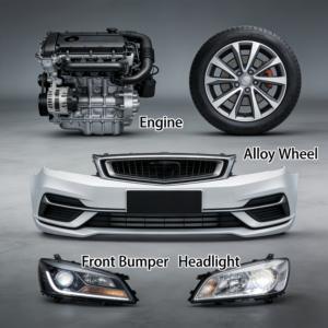 Nuevo Servicio OEM, Piezas Automotrices de la Marca VIT, Parachoques Delantero, Faro, Guardabarros, Capó, Accesorios para Automóviles Geely Emgrand X7 GX7 EX7 6 - Product Image 2