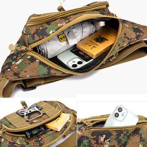 <span class=keywords><strong>Sac</strong></span> de taille de sport à <span class=keywords><strong>bandoulière</strong></span> personnalisé formateur <span class=keywords><strong>sac</strong></span> à <span class=keywords><strong>bandoulière</strong></span> étanche <span class=keywords><strong>sac</strong></span> banane hommes loisirs tactique Camouflage sacs de taille - Product Image 4