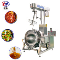 Grote Capaciteit Industriële Automatische Gasverwarming Fruit Jam Nougat Candy Kookmixer Machine Leverancier