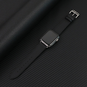 Dây đeo đồng hồ Apple <span class=keywords><strong>Watch</strong></span> bằng da thật, khóa thiết kế độc đáo năm 2023 - Product Image 5