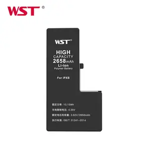 Batteria del telefono cellulare per il iphone XS 10.15Wh lungo periodo di tempo 26580mAh cellulare batteria Ricaricabile batterie produttore