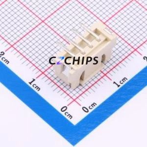 BX-XH2.54-4PLT Wire-to-Board Pin Header SMD,P=2.54mm Connector 1x4P 2.5mm Vertical Mount XH - Product Image 2