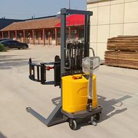 Transpalette semi-électrique économique 1,5T personnalisable pour le stockage et le transport en intérieur et en extérieur