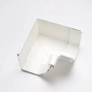 Échantillon gratuit de raccords de <span class=keywords><strong>gouttière</strong></span> en <span class=keywords><strong>PVC</strong></span>, collecteur d'eau de pluie, <span class=keywords><strong>prix</strong></span> 90, coin intérieur - Product Image 2