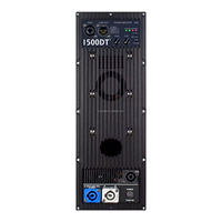 Module d'Amplification Numérique Intégré 1500DT, 1x1500W 4 Ohms, Commutation Double, Classe D pour Subwoofer