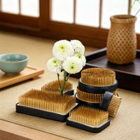 Outil professionnel Smiletools Kenzan carré en laiton pour Ikebana, support floral pour l'arrangement floral, fournitures de studio