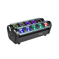 Projecteur LED professionnel 10x40W RGBW 4-en-1 à tête mobile Spider, 10 yeux, contrôle par pixel, effet faisceau, éclairage de scène pour DJ, discothèque, club