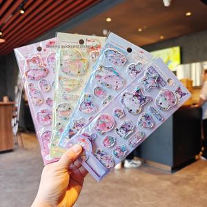 Autentico Adesivo Musicale Creativo Melody Kulomi, Cartone Animato 3D con Effetto Sabbia Mobile e Movimento - Product Image 6