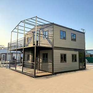 廉价预制豪华可扩展集装箱房<span class=keywords><strong>2</strong></span> 3 4 5卧室预制别墅便携式家居卡萨预制 - Product Image 1