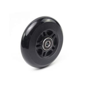 Roues de patin à roues alignées à vitesse de rouleau de 110mm 88a à impact élevé roues de Scooter noires W0 20 Roda De Patins Rollen pour scooters à pédales - Product Image 4