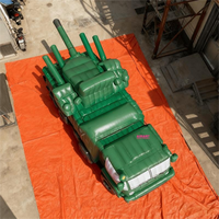 Modèle de camion gonflable exquis pour les événements de festivals scientifiques et technologiques, produits de camion publicitaire gonflable personnalisés