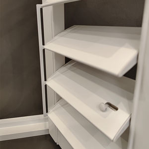 <span class=keywords><strong>Volet</strong></span> horizontal <span class=keywords><strong>extérieur</strong></span> en aluminium avec verrouillage, persienne verrouillable, peinture blanche, durable et écologique, garantie 2 ans pour usage hôtelier - Product Image 3