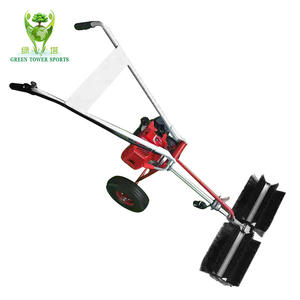 Cepillo de mano para césped, <span class=keywords><strong>barredora</strong></span>, máquina <span class=keywords><strong>peinadora</strong></span> de césped <span class=keywords><strong>artificial</strong></span>, herramientas de limpieza de escoba eléctrica para exteriores - Product Image 3