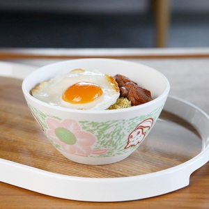 Bol à riz en mélamine durable de 6 pouces, motif dessin animé coloré, pour la cuisine - Product Image 5