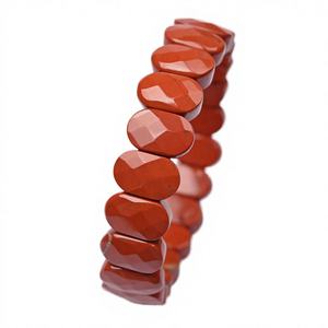 Minimalist Trendy Root Chakra Jewelry for Stability & Grounding Protection Heart-Shaped Hematite Bead <b>Elastic</b> <b>Bracelet</b> Unisex - Product Image 4