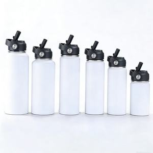 Bouteille d'eau isotherme portable en acier inoxydable 304, grande capacité, avec poignée et paille, pour le sport et les voyages transfrontaliers - Product Image 3