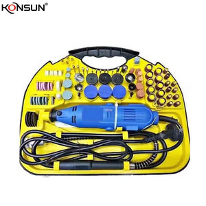 Mini-meuleuse électrique KONSUN 300W |   Outil de polissage haute vitesse 8000-33000 tr/min pour métal, voiture et bijoux |   Kit de précision DIY - Product Image 4