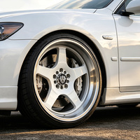 عجلات فلوتون 18 بوصة من الألومنيوم 18×9.5 5×100/108/120 عجلات بي بي سبورت 10 ثقوب لسيارات الركاب مناسبة لسوبارو وشيفروليه