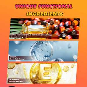 הסיטונאי אורגני 1 שיער דקה חלבון לחות נזק לתיקון החלקה שמן batana שיער להגן על השיער - Product Image 5