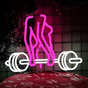 HAJAE Enseigne néon acrylique à intensité variable « Ne lâche pas l'effort » à fixer au mur, lumière LED USB pour la maison, la salle de sport, la chambre, le bureau, la « man cave » – Citation inspirante « DO IT » - Product Image 6