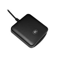 Syntek ACR39U 13.56MHz Pembaca Kartu Pintar NFC EMV 2000 Antarmuka USB ABS Sesuai CCID/PC/SC Protokol ISO 14443A Pembacaan 3-5cm