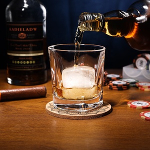 9.5oz hình học cơ sở cốc thủy tinh rõ ràng thanh tinh thần Tumbler ngũ giác <span class=keywords><strong>Whisky</strong></span> đá Kính - Product Image 5