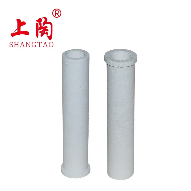 Ceramic Fiber Manufacturing Vacuum Formed Shapes Insulation Sleeve Tube