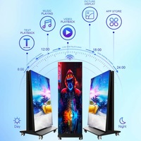 Pantalla LED P1.5 Interior a Todo Color, Portátil y Plegable, Pantalla Digital con Control Wifi para Centros Comerciales