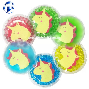 Nhà Máy bán hàng trực tiếp PVC Gel hạt phim hoạt hình vòng băng vá lạnh và nóng nén lặp đi lặp lại sử dụng túi nước đá nhỏ - Product Image 1