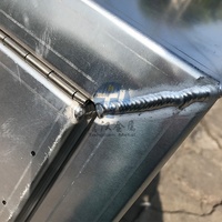 Boîte à outils en aluminium à auvent de 800mm ute pour camion UTE/ATV/remorque