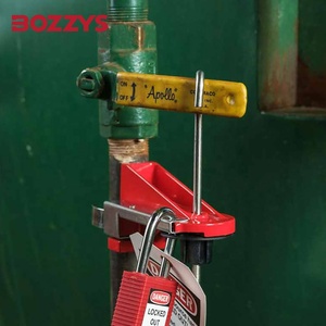 Perma-mount 10mm 100mm Đường kính van cửa Loto nhỏ an toàn công nghiệp bóng van khóa tagout thiết bị 163*56*186mm - Product Image 1