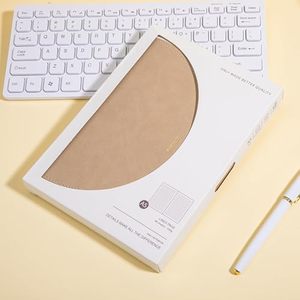 Của phụ nữ A5 bìa cứng 80gsm nâu da Tạp Chí kinh doanh làm việc Lưu ý học lấy máy tính xách tay nhiệt lá khóa 5.9 \ "Nhật ký - Product Image 6