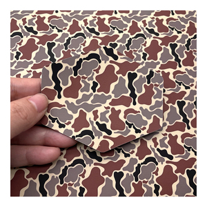 Parche de cuero PU de camuflaje láser impermeable para bolso, ropa artesanal, artículos decorativos de Golf, grabado de paraguas - Product Image 3