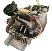 Moteur de moto Urall en gros pour KS750 CJK750, ensemble moteur de moto avec marche arrière, moteur 32HP complet 750cc