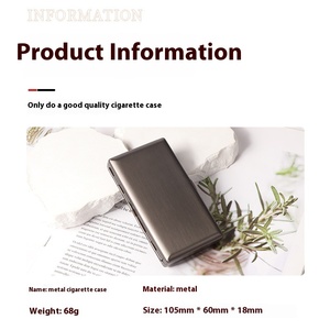 Boîte <span class=keywords><strong>à</strong></span> cigarettes portable en métal vierge de sublimation bon marché poche étendue 10cm <span class=keywords><strong>étui</strong></span> <span class=keywords><strong>à</strong></span> cigarettes pour transfert thermique impression Logo Image - Product Image 6